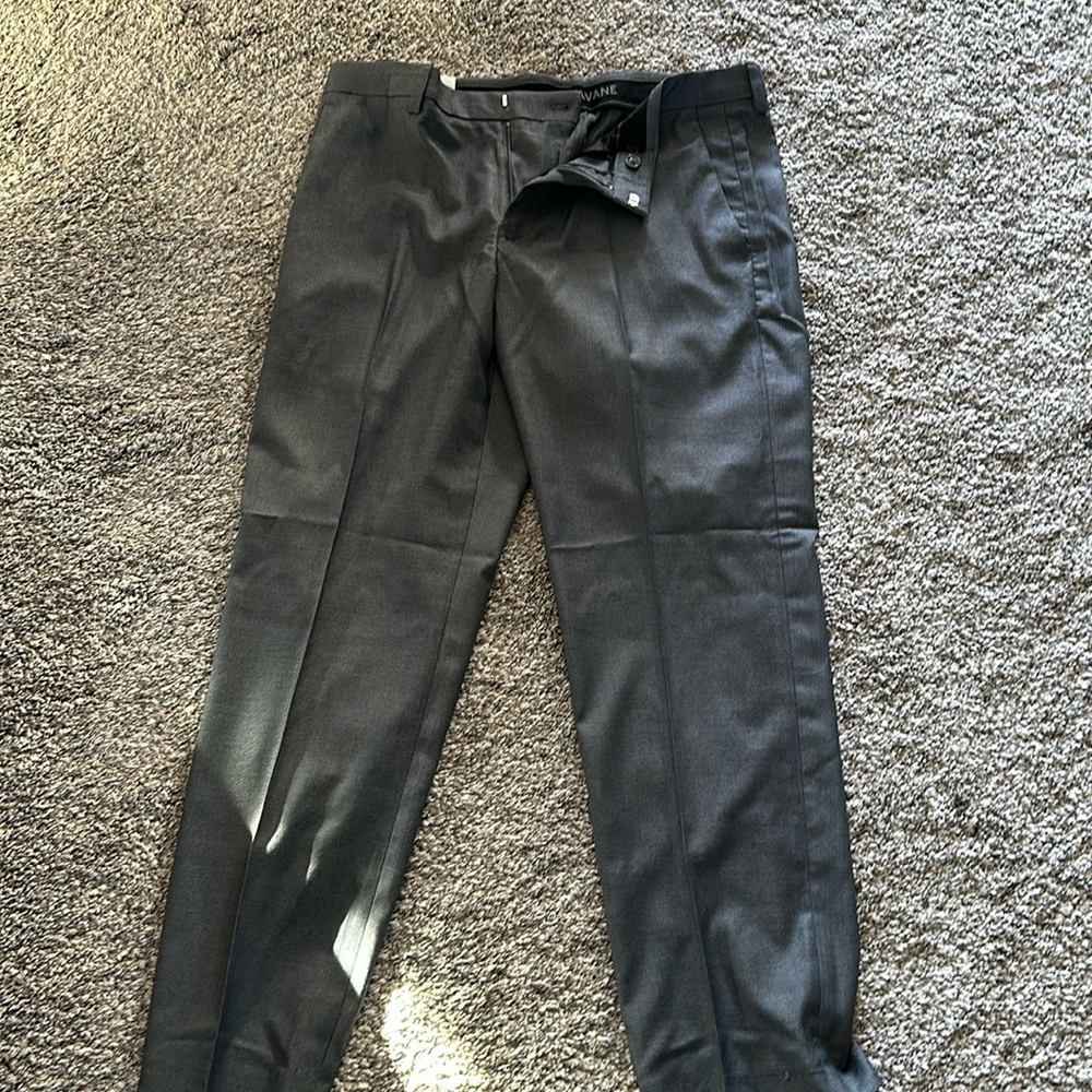 NWT Savane Performance Dress Pants. NWT Dark Grey